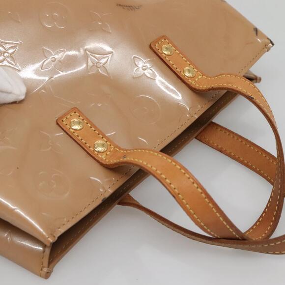 LOUIS VUITTON Monogram Vernis Reade PM Hand Bag Noisette M91334 - Picture 6 of 12